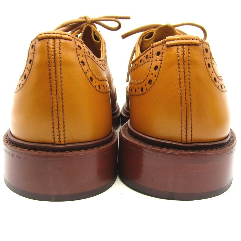 Tricker's 未使用 トリッカーズ UK8.5 ウィングチップ 5633/4 BOURTON
