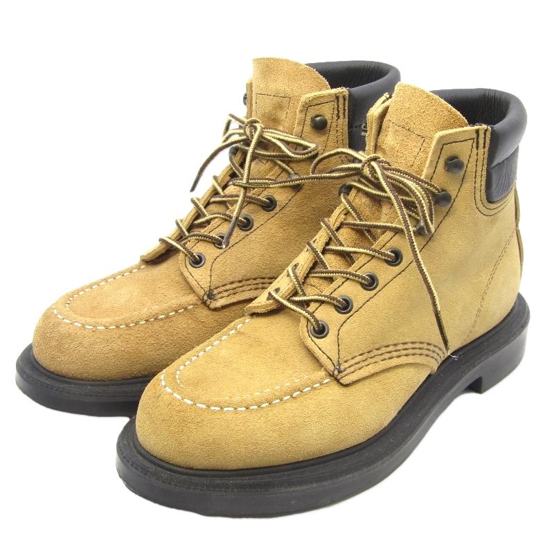 美品 REDWING レッドウィング US7.5D 25.5cm モックトゥ 8802 オイルド 