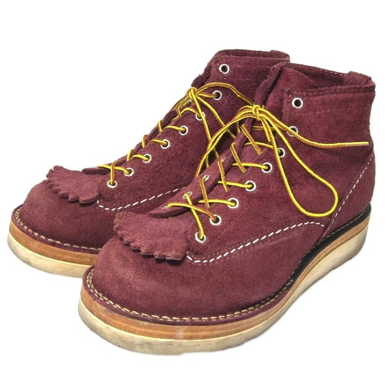 ウエスコ WESCO 廃盤バーガンディ ラフアウト ジョブマスター サイズ9E ウエスコ WESCO 廃盤バーガンディ ラフアウト ジョブマスター サイズ9E