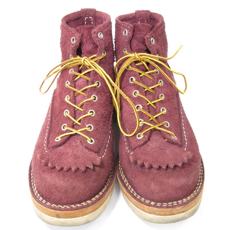 ウエスコ WESCO 廃盤バーガンディ ラフアウト ジョブマスター サイズ9E ウエスコ WESCO 廃盤バーガンディ ラフアウト ジョブマスター サイズ9E