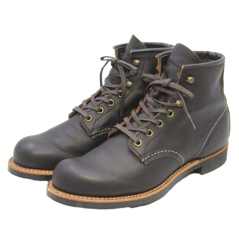 美品 REDWING レッドウィング US7D 25cm ブラックスミス 3345 茶芯 