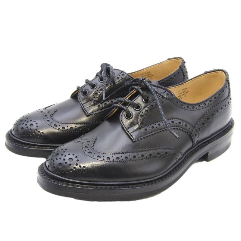 Tricker's bourton 黒 uk7.5 トリッカーズ