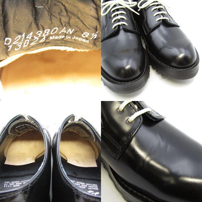 【美品】Dannerダナー 黒ブラック US8.5 ポストマンシューズ Danner 美品 ダナー US8.5 26.5cm ポストマン ジップシューズ