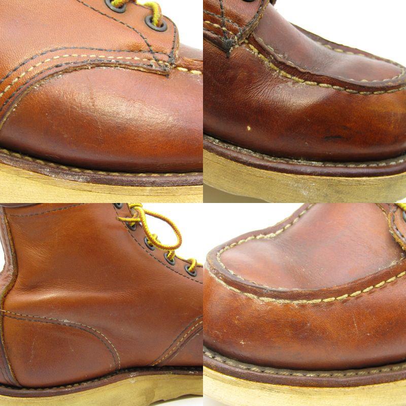 RED WING SHOES REDWING レッドウィング US7.5D 25.5cm モックトゥ 875 