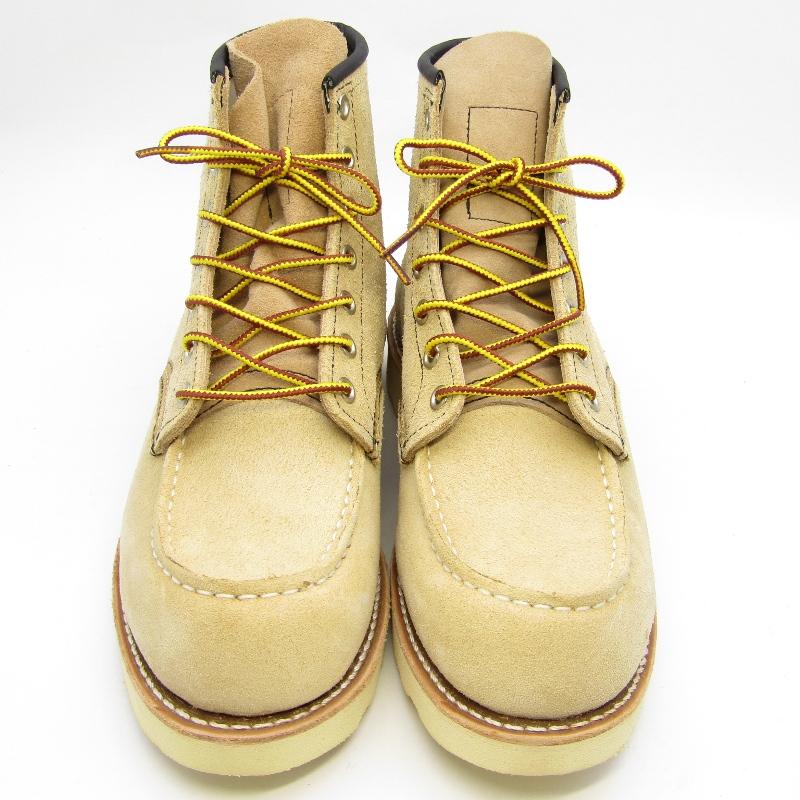 レッドウィング　８１７３　　モックトゥ　7　1/2 Ｅ　２５．５　廃盤　箱付き レッドウィング 8173 モックトゥ 7 1/2 E 25．5 廃盤 箱