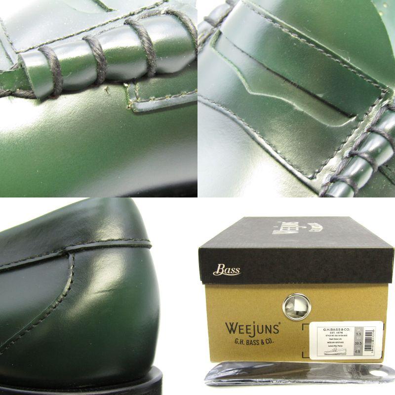 未使用 G.H.BASS ジーエイチバス US6.5 24.5cm モックペニーローファー 
