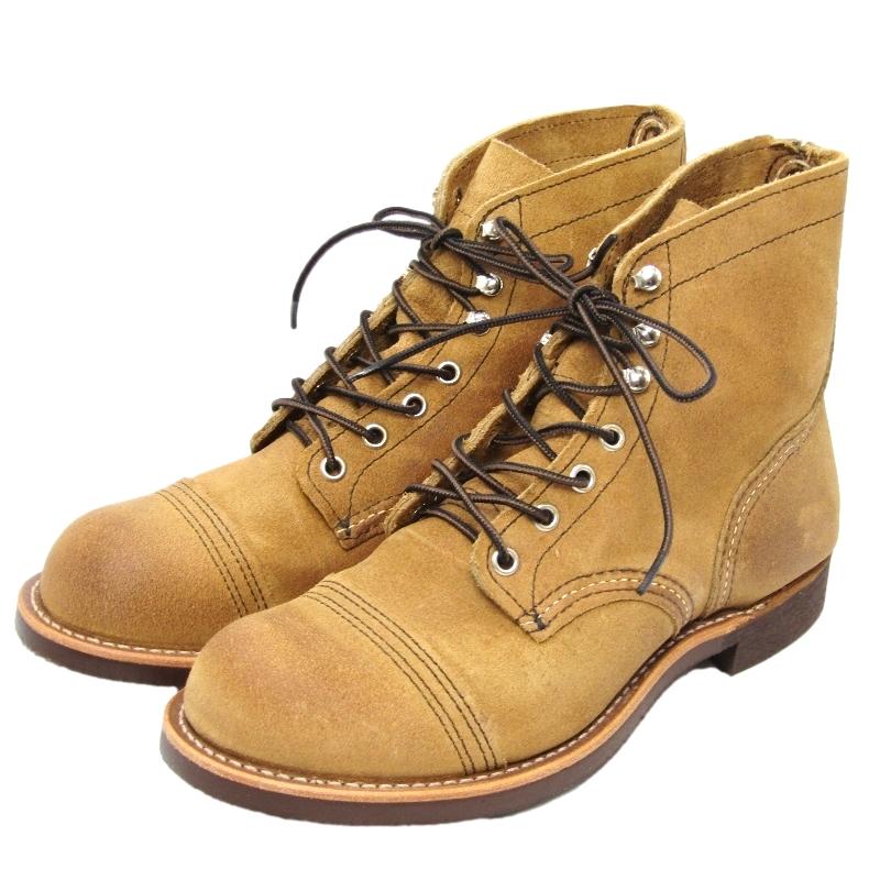 RED WING SHOES 美品 REDWING レッドウィング US6.5D 24.5cm アイアン 
