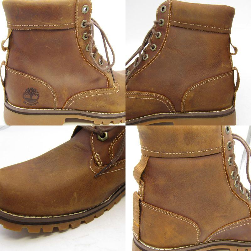 未使用 Timberland ティンバーランド US8W 26cm ラグドミッド レース