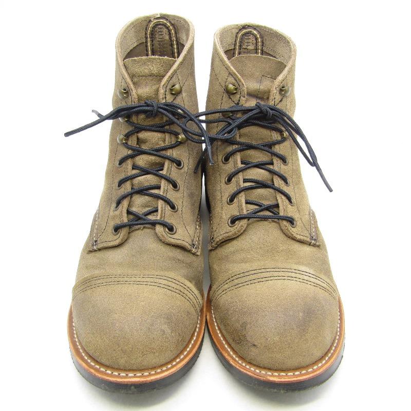 RED WING SHOES 美品 REDWING レッドウィング US9.5D 27.5cm アイアン 
