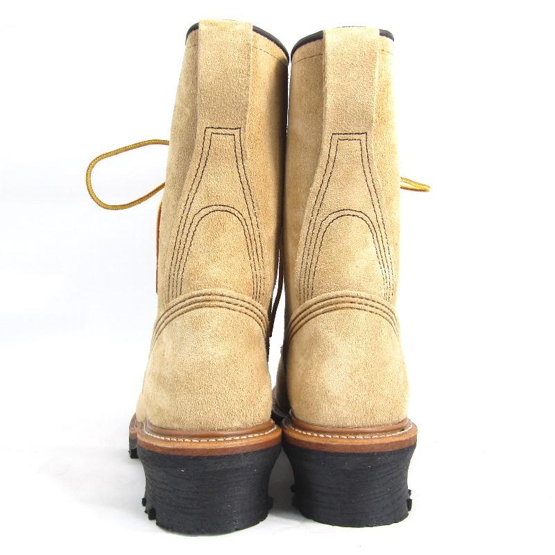 新品未使用レッドウイング　ラフアウト　ベージュ　us7.5 新品未使用レッドウイングラフアウトベージュus7.5