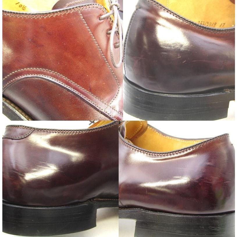 ALDEN Alden オールデン US10.5C 28.5cm Vチップシューズ 54321 シェル