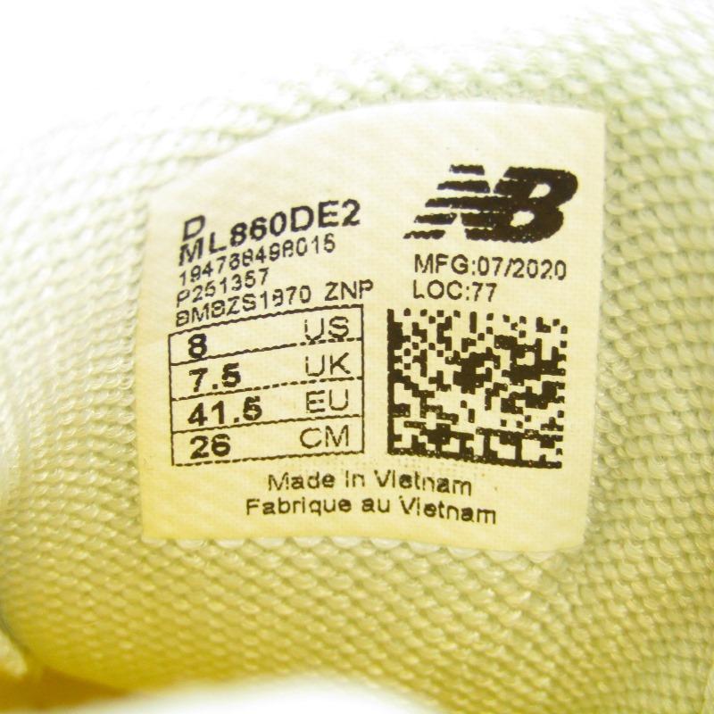 New Balance 美品 × Dime ニューバランス 26cm ML860DE2 2020年製