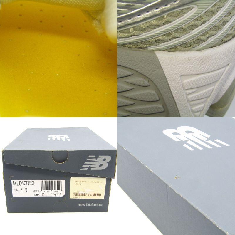 DIME×new balance 860 26.5cm 美品 New Balance 美品 × Dime ニューバランス 26cm ML860DE2 2020年製