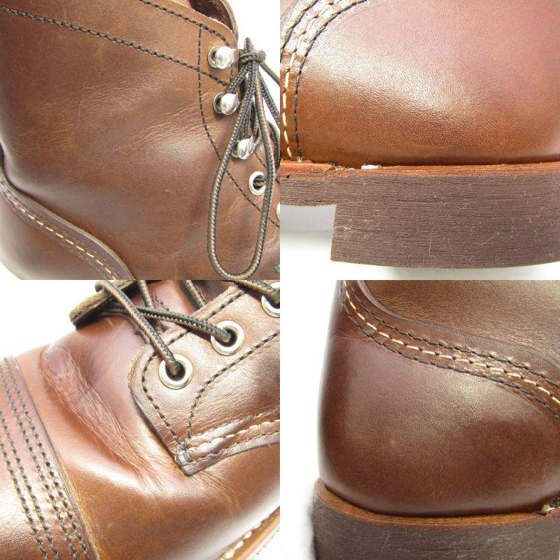 RED WING SHOES（レッドウィング） 美品 REDWING US8D 26cm アイアン