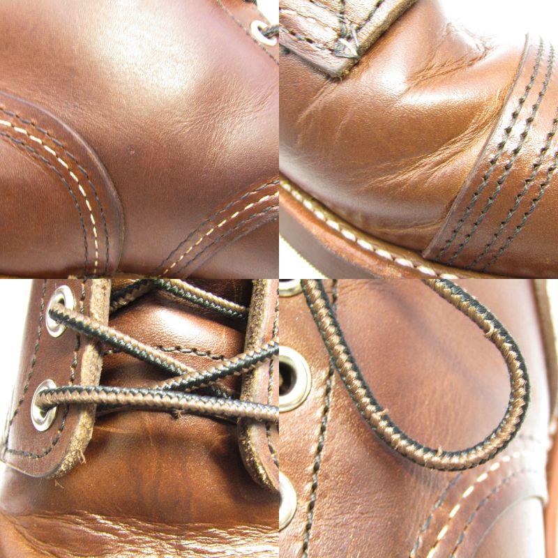 RED WING SHOES（レッドウィング） 美品 REDWING US8D 26cm アイアン