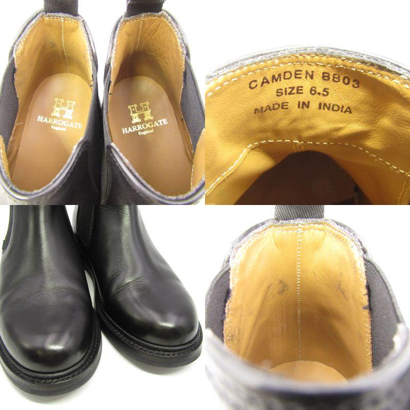 HARROGATE ハロゲイト UK6.5 チェルシーブーツ CAMDEN カムデン