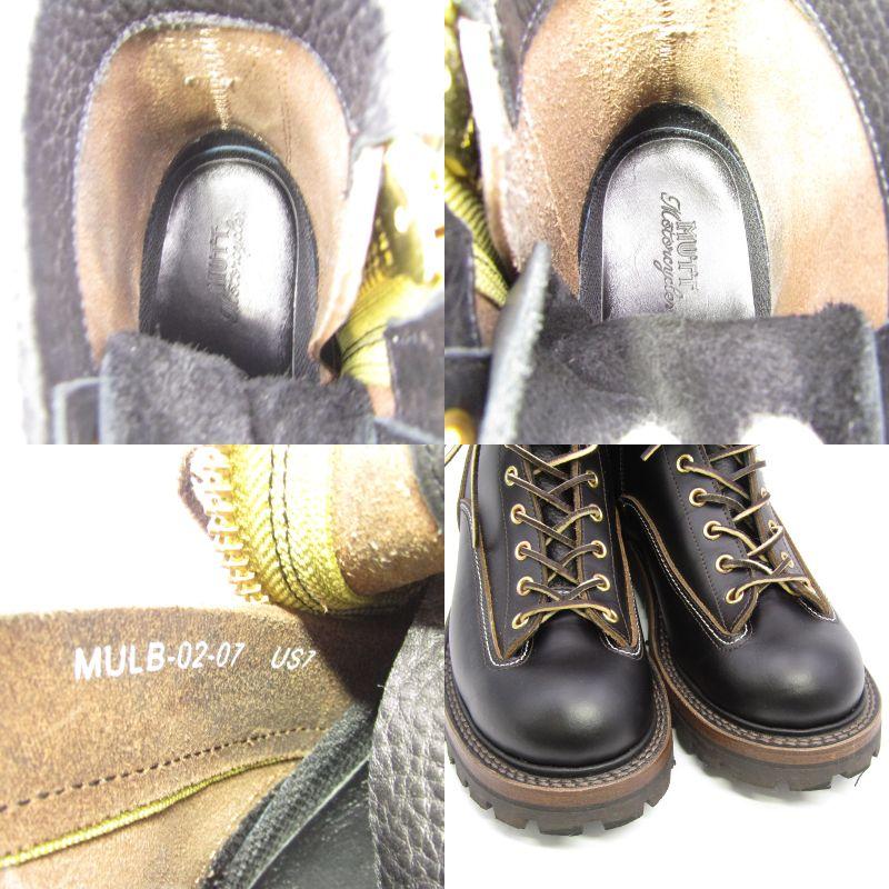 美品 MUTT × SPPN スッピン US7 25cm 6インチ レースブーツ MULB-02 