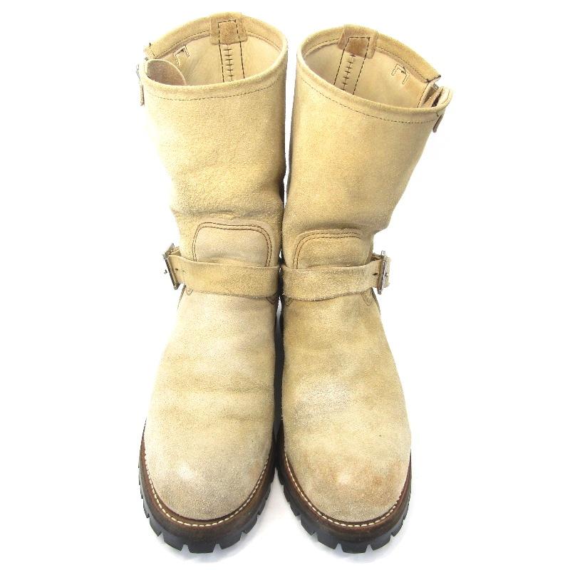 REDWING レッドウィング US10D 28cm エンジニアブーツ 8268 PT99 カスタム 05年製 スエード ホーソーン アビレーン ラフアウト  35005207 | RED WING SHOES | 01