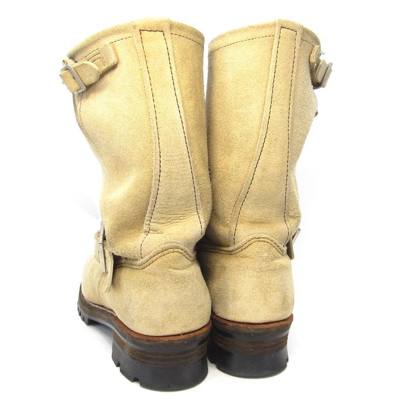 REDWING レッドウィング US10D 28cm エンジニアブーツ 8268 PT99 カスタム 05年製 スエード ホーソーン アビレーン ラフアウト  35005207 | RED WING SHOES | 02