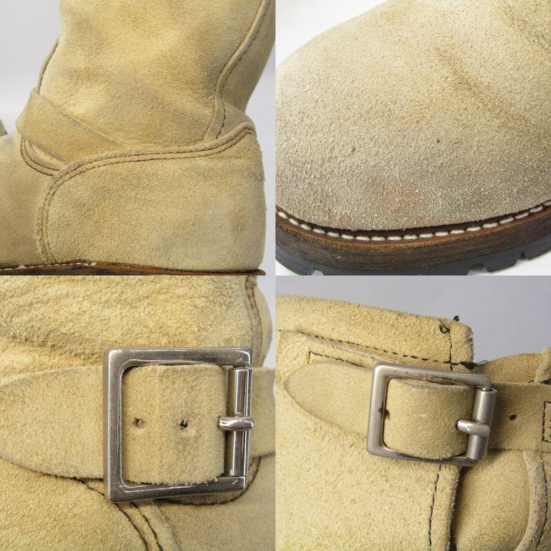 REDWING レッドウィング US10D 28cm エンジニアブーツ 8268 PT99 カスタム 05年製 スエード ホーソーン アビレーン ラフアウト  35005207 | RED WING SHOES | 06