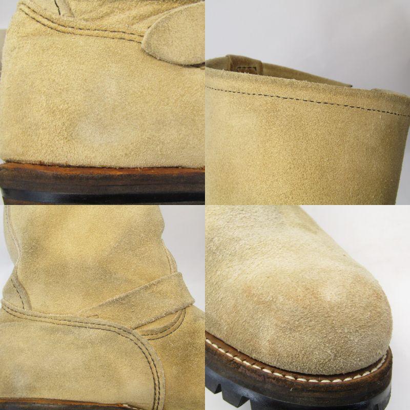 REDWING レッドウィング US10D 28cm エンジニアブーツ 8268 PT99 カスタム 05年製 スエード ホーソーン アビレーン ラフアウト  35005207 | RED WING SHOES | 07