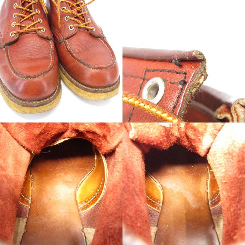 RED WING SHOES（レッドウィング） REDWING US8.5E 26.5cm モックトゥ 
