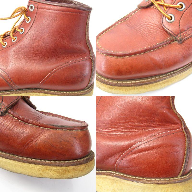 RED WING SHOES（レッドウィング） REDWING US8.5E 26.5cm モックトゥ 