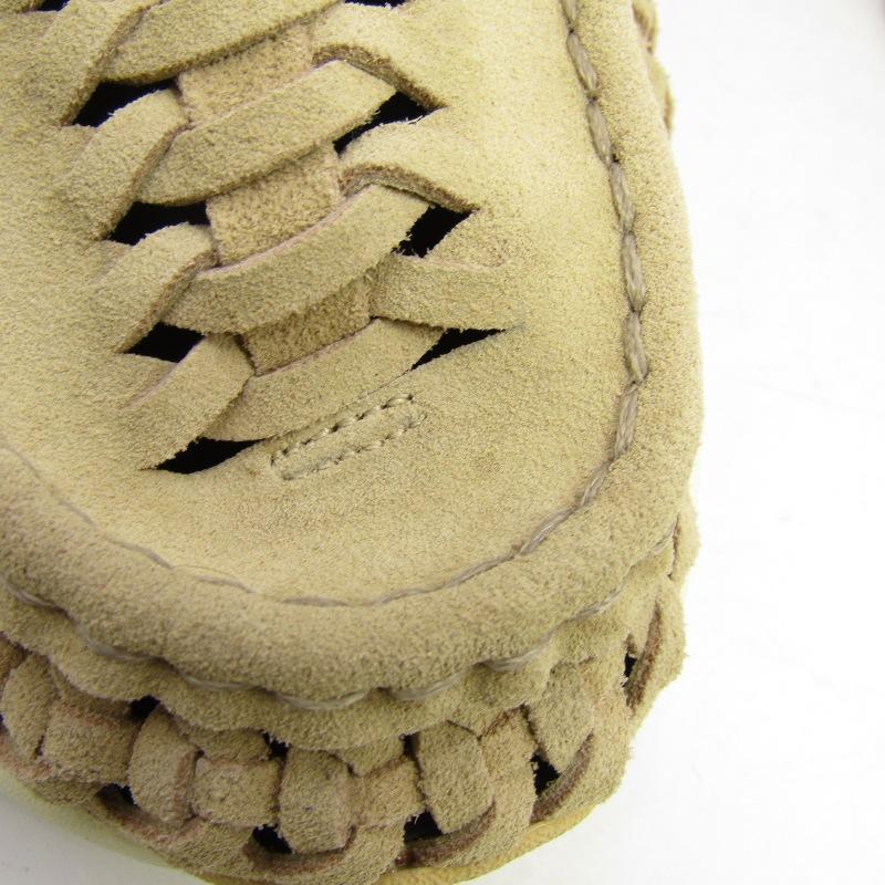 未使用 Nasngwam × molle shoes モールシューズ US10 28cm PURHEPECHA MLS210301-25 ナスングワム ピュレペチャ 牛革 TAUPE  35005451 |  | 07