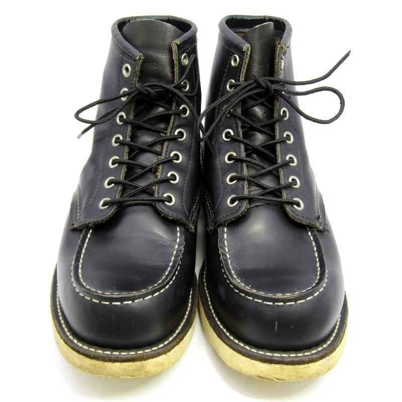 REDWING レッドウィング US8E 26cm モックトゥ 8179 2008年製 6インチ クラシックモック 黒 ワークブーツ ブラック クローム  35005609 RED WING SHOES（レッドウィング） REDWING US8E 26cm モックトゥ 8179