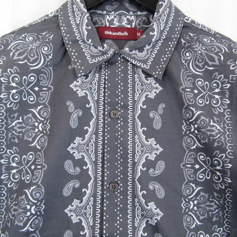 HIDE AND SEEK 未使用 HideandSeek ハイドアンドシーク 長袖シャツ HS  