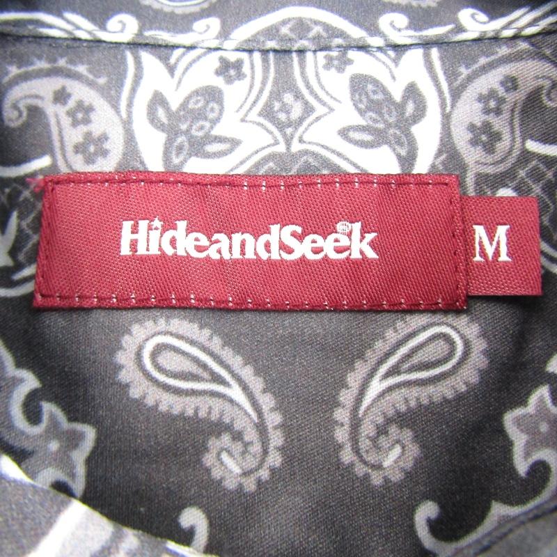 HIDE AND SEEK 未使用 HideandSeek ハイドアンドシーク 長袖シャツ HS  