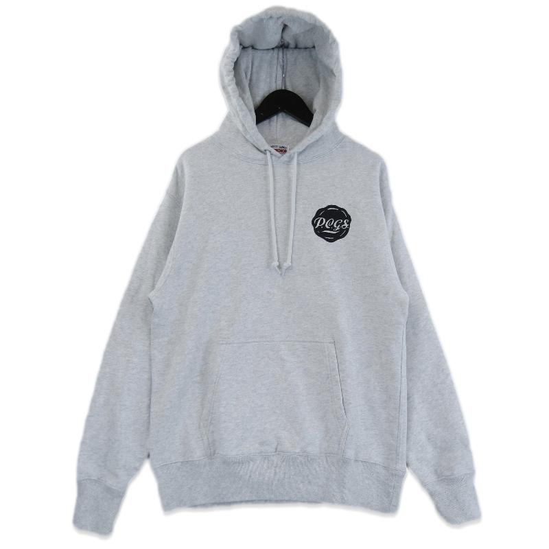 GRAY L サイズ PORK CHOP ポークチョップ グレー パーカー