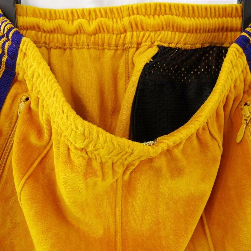 Needles 美品 ニードルズ ベロア トラックパンツ GL221 Narrow Needles 美品 ニードルズ ベロア トラックパンツ GL221 Narrow