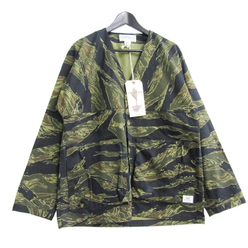 SASSAFRAS（ササフラス） 未使用 ディグスクルー カーディガン