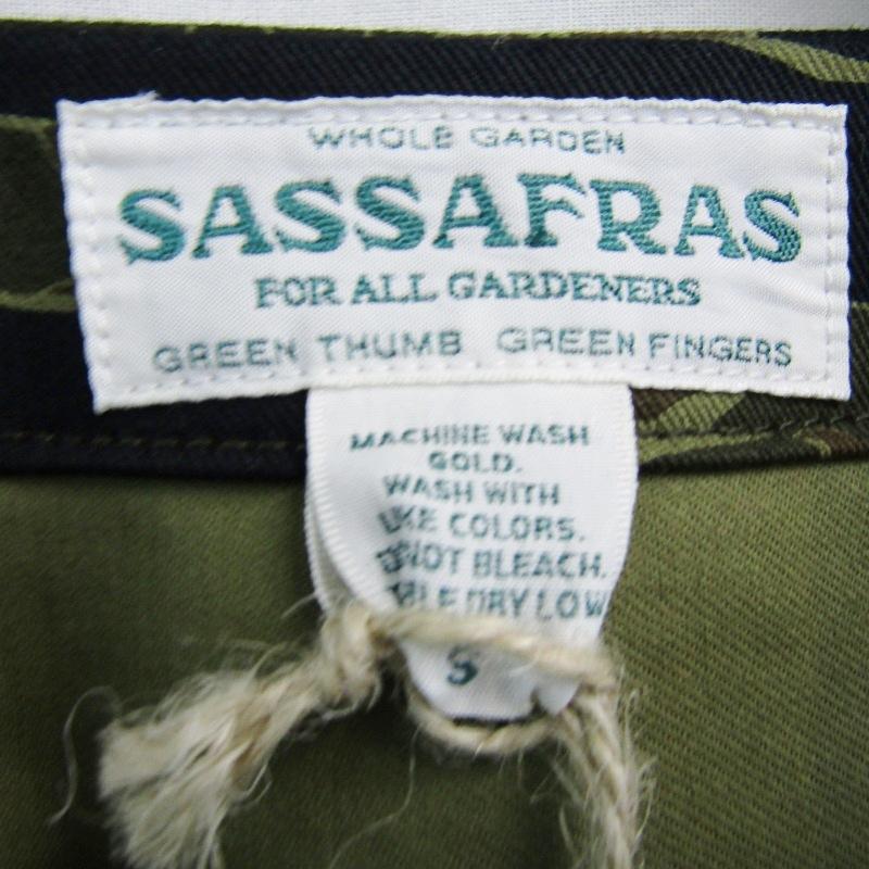 SASSAFRAS 未使用 ササフラス ディグスクルー カーディガンジャケット