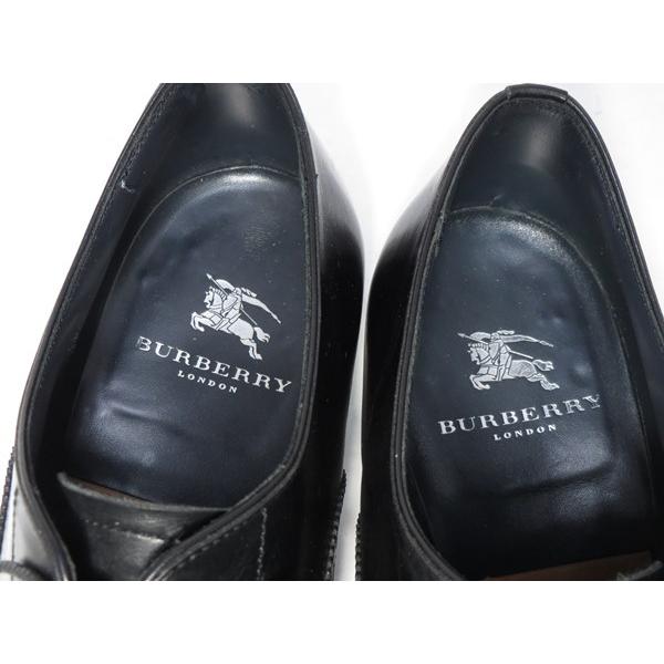 BURBERRY バーバリー キャップトゥ シューズ 革靴 セミブローグ BURBERRY バーバリー キャップトゥ シューズ 革靴 セミブローグ
