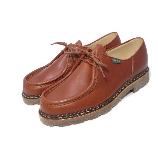 未使用 Paraboot パラブーツ MICHAEL ミカエル チロリアンシューズ 169302 ウイスキー 41 シューズ ブーツ【中古】40004837