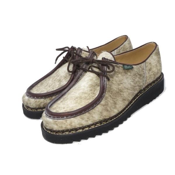 未使用 Paraboot パラブーツ MICHAEL SPORT ミカエル  ポニー 70周年記念 160615 41.5 チロリアン オールハラコ シューズ ブーツ【中古】40004840