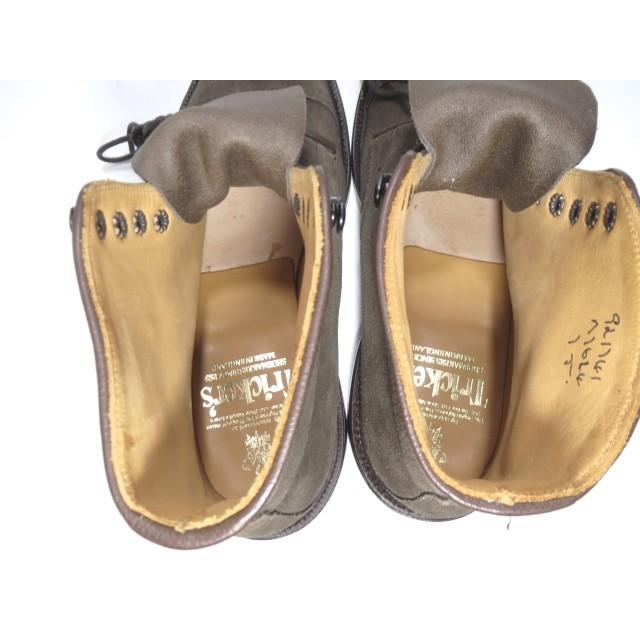 【美品】Tricker's トリッカーズ STEPHEN M762 UK7.5 Trickers（トリッカーズ）サイドゴア・ブーツM762/ブラック/状態ランク