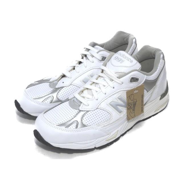 未使用 デッドストック NEW BALANCE ニューバランス M991WFLP レザー  