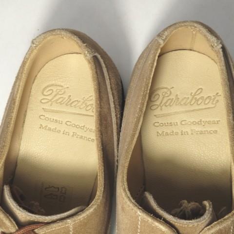 未使用 Paraboot パラブーツ CHAMBORD 743738 スエード シャン 未使用 Paraboot パラブーツ CHAMBORD 743738 スエード シャン