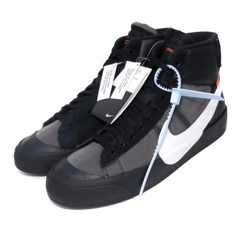 最高級 X Nike 未使用 新入荷 Off White 中古 箱付スニーカー 27 5cm 黒 ブレザー オフホワイト 32 001 Reepers Grim Spooky Mid Blazer ナイキ シューズ Rankinengineering Com
