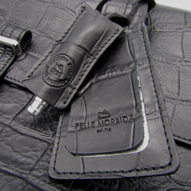 PELLE MORBIDA 美品 ペッレモルビダ フラップトートバッグ