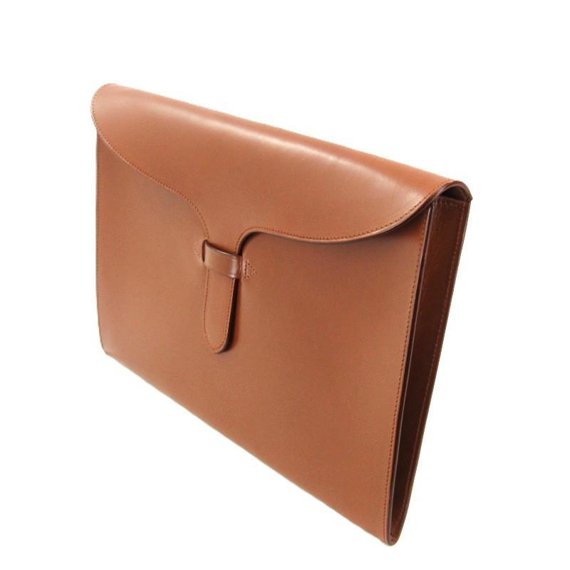 美品 Rutherfords ラザフォード クラッチバッグ ブライドル Tongue Folio Case セカンドバッグ イギリス製 キャメル   40010287 美品 Rutherfords ラザフォード クラッチバッグ ブライドル Tongue