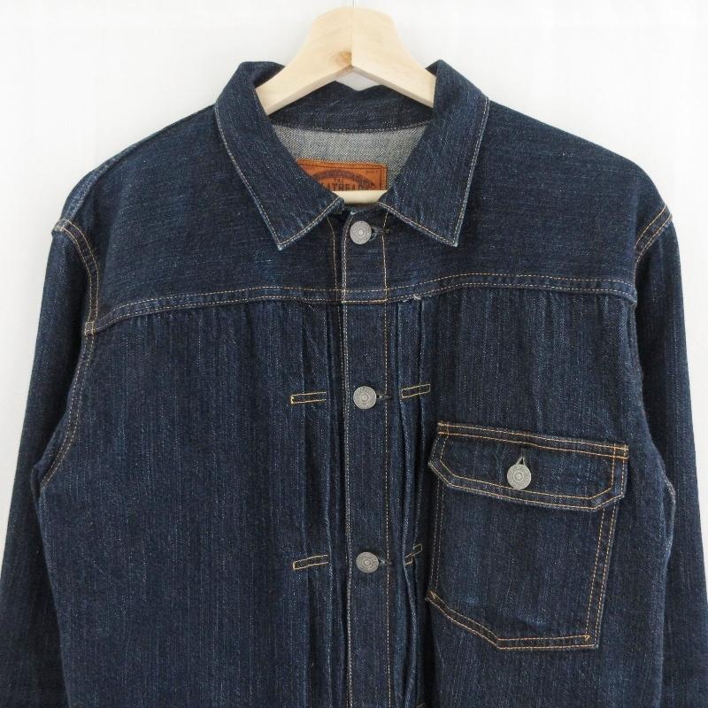 THE FLAT HEAD 6001W ダークデニムジャケット 40 THE FLAT HEAD 6001W ダークデニムジャケット 40