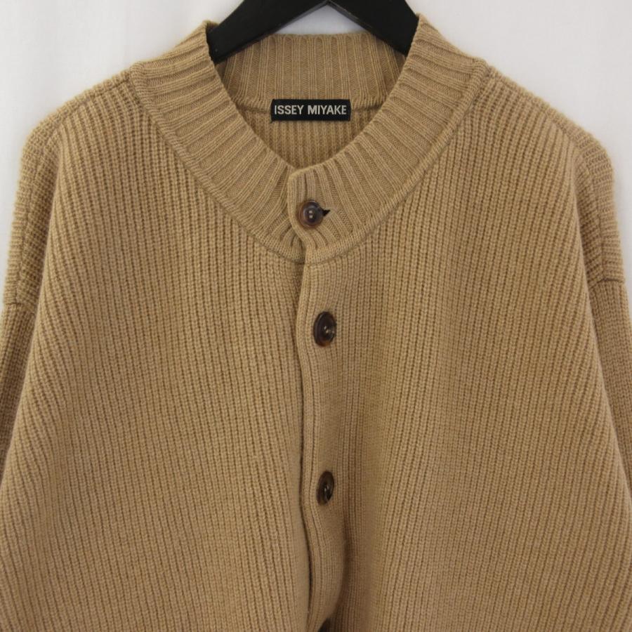 ISSEY MIYAKE イッセイミヤケ ニットカーディガン ME43K0004 日本製  