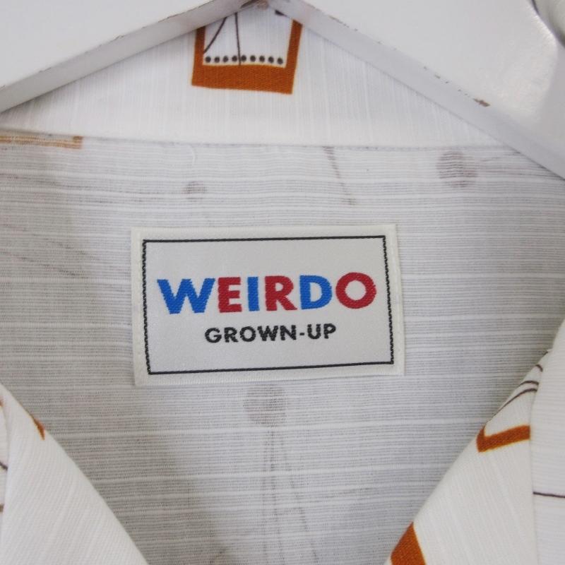 weirdo シャツ　Mサイズ WEIRDO 未使用 ウィアード ベースボールシャツ WRD-20-AW-13