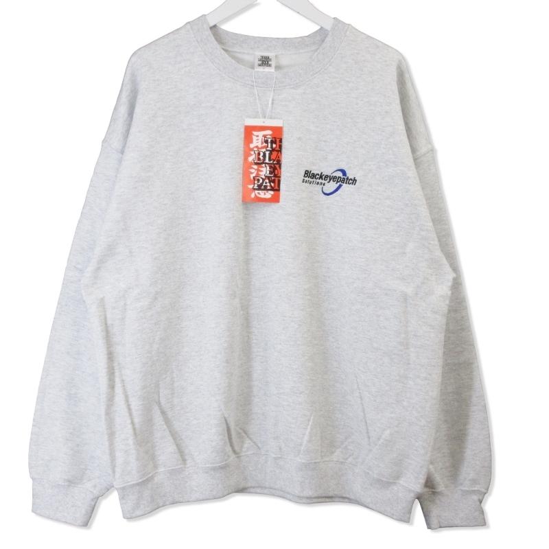 未使用 BLACK EYE PATCH ブラックアイパッチ スウェット 50821205 SOLUTIONS CREWNECK グレー XL タグ付き  メンズ 中古 43000464 : 43000464 : クラシック - 通販 - Yahoo!ショッピング