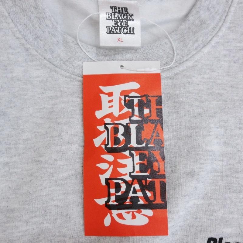 未使用 BLACK EYE PATCH ブラックアイパッチ スウェット 未使用 BLACK EYE PATCH ブラックアイパッチ スウェット