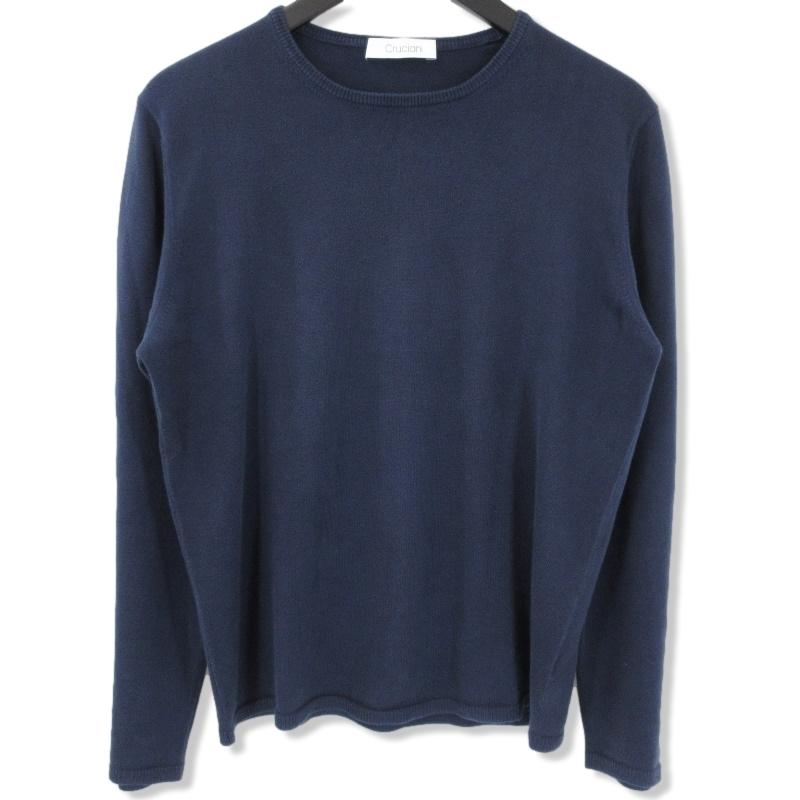 Cruciani クルチアーニ クルーネックニット コットン CU285 GG01 